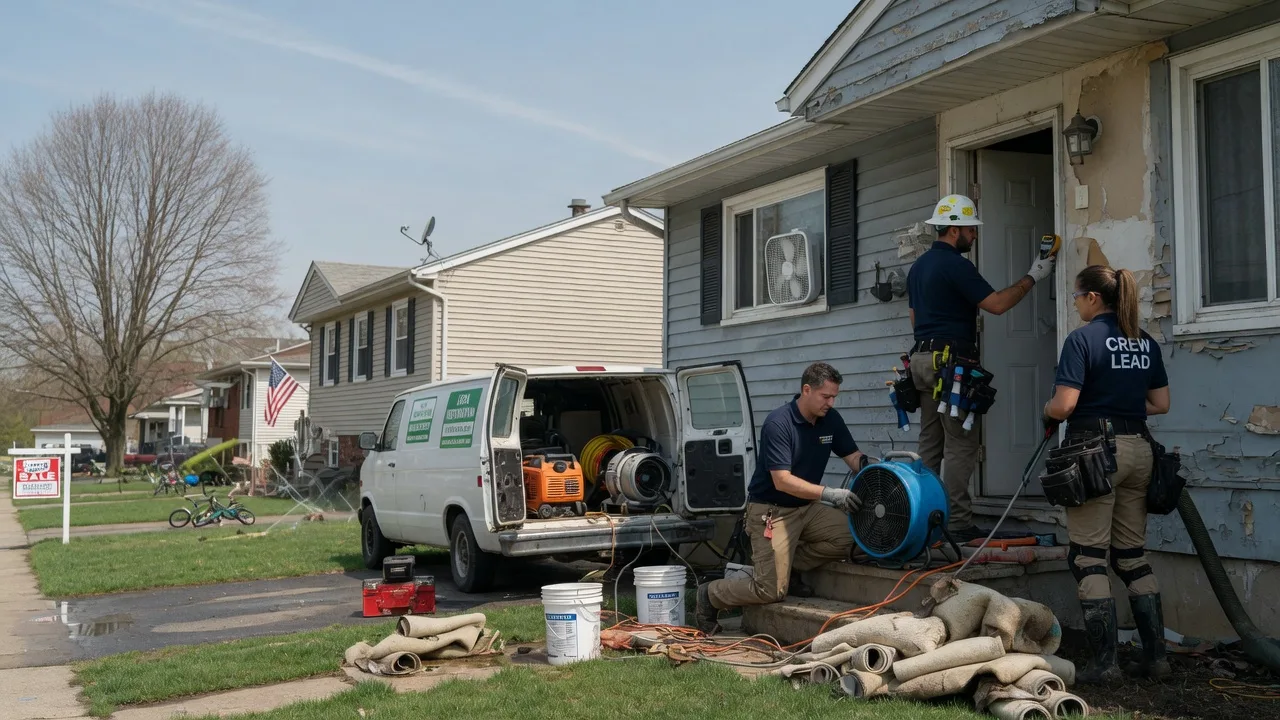 Flood Cleanup in South Heart, ND near me